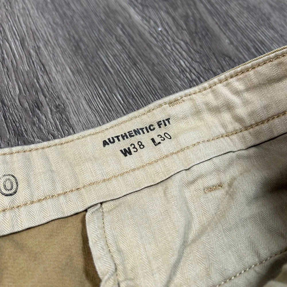 Levis XX Chino Pants 38x30 Fits 38X28 Tan Brown Khaki Cotton Twill